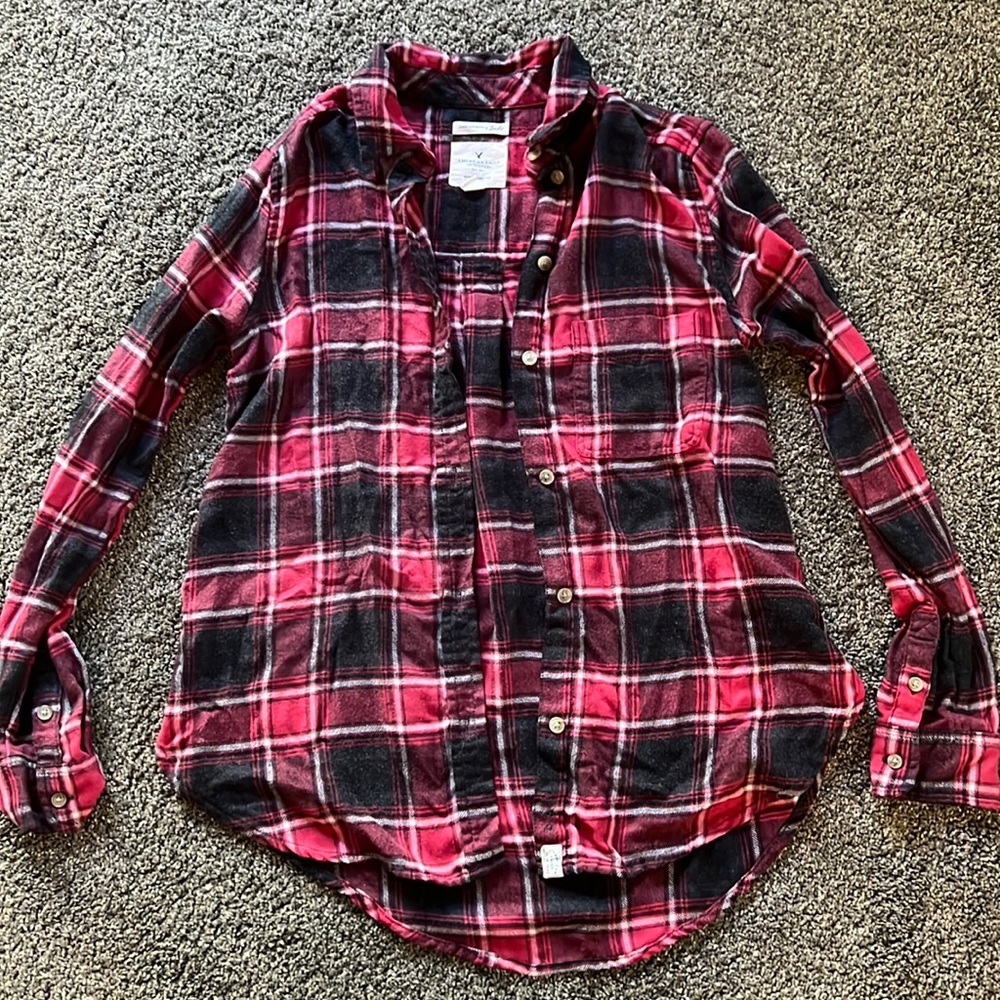 Boyfriend flannel from American Eagle, size XS